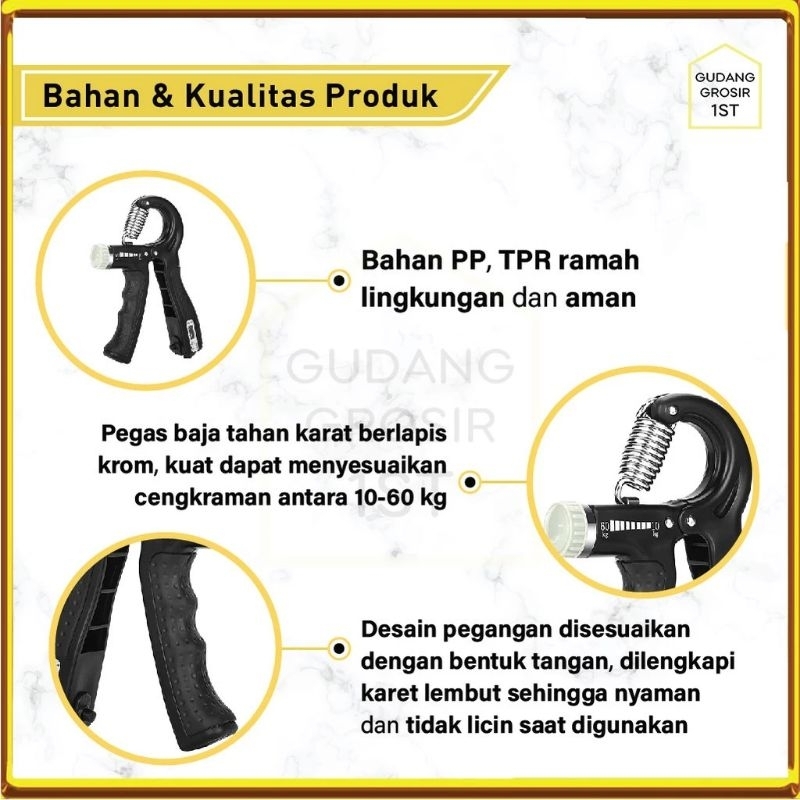 HANDGRIP/olahraga frorearm/tangan/handgrip Alat fitness