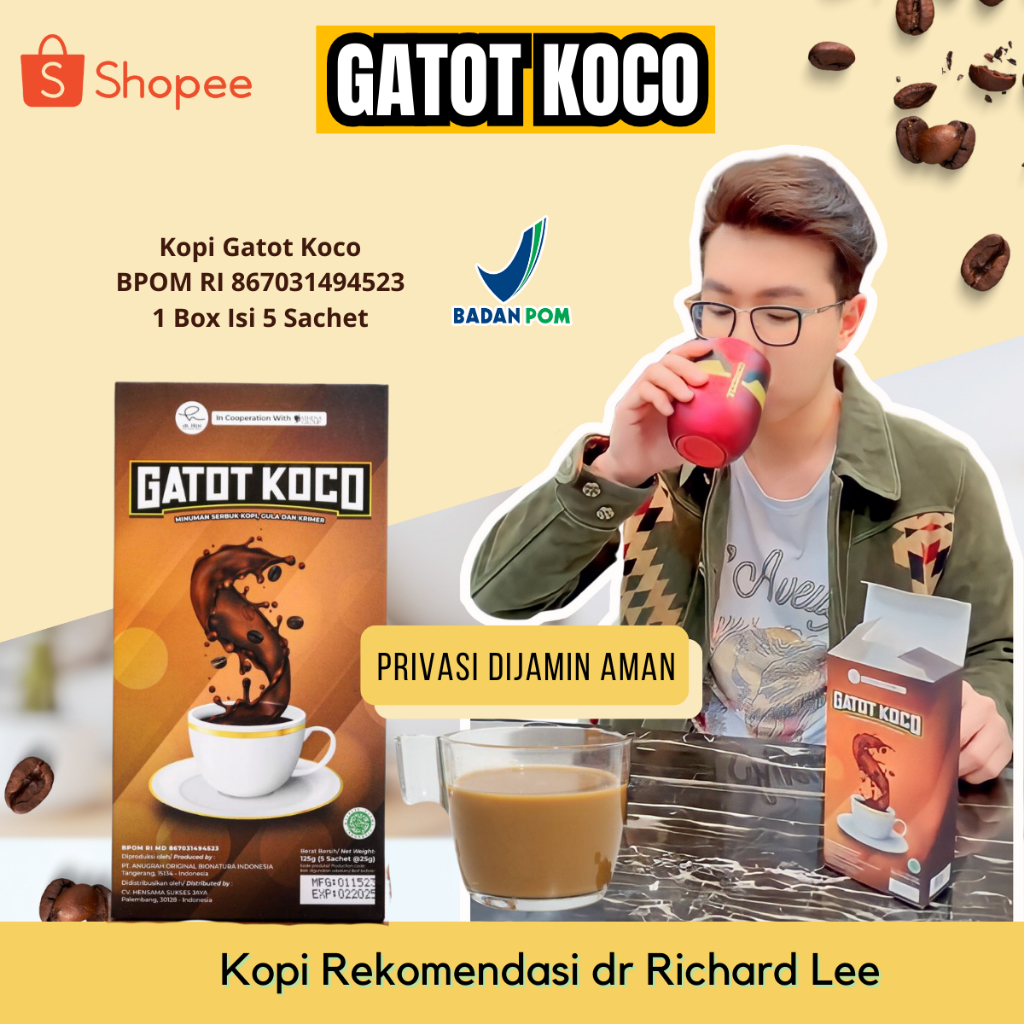 Kopi Gatot Koco - Gatot Koco dr Richard | Kopi Gatot Koco By dr. Richard Lee