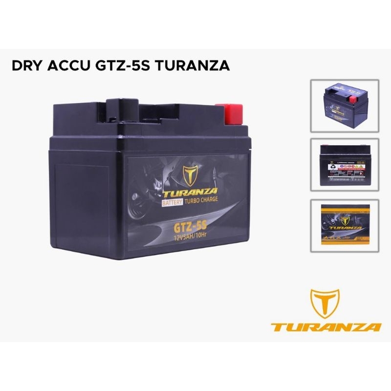 aki full kering Turanza gtz-s5