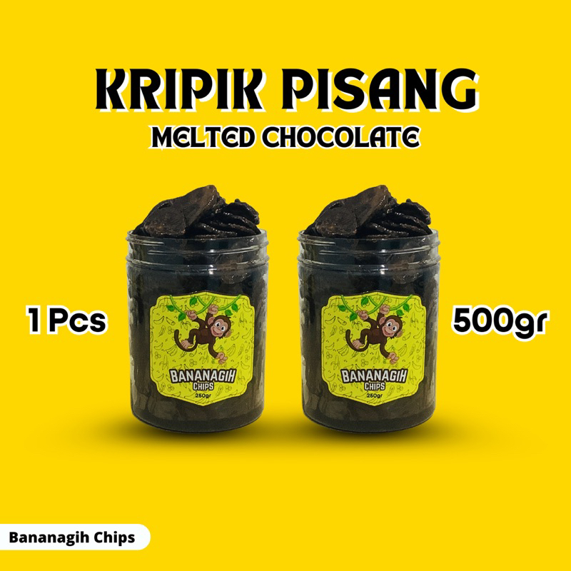 

KRIPIK PISANG COKLAT LUMER 500GR | BANANAGIH CHIPS