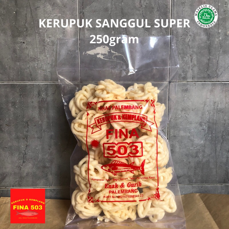 

KERUPUK KERITING SANGGUL SUPER PALEMBANG 250gram