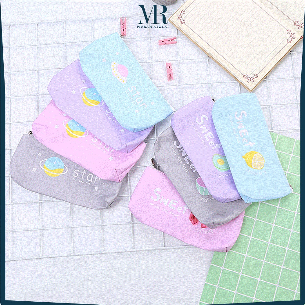 

Pencil Case FruitTempat Pensil Motif Buah Sweet Simple Perlengkapan Sekolah Anak Lucu / Tempat Penyimpanan Alat Tulis Pulpen MR A51