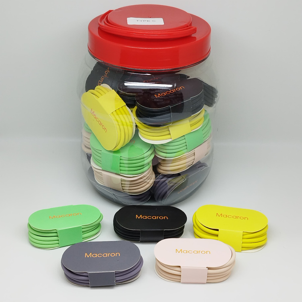 [1TOPLES ISI 30PCS] Kabel Data Toples/ Kabel Data Macaron Warna 1 Toples isi10/30/50Pcs Murah Micro 