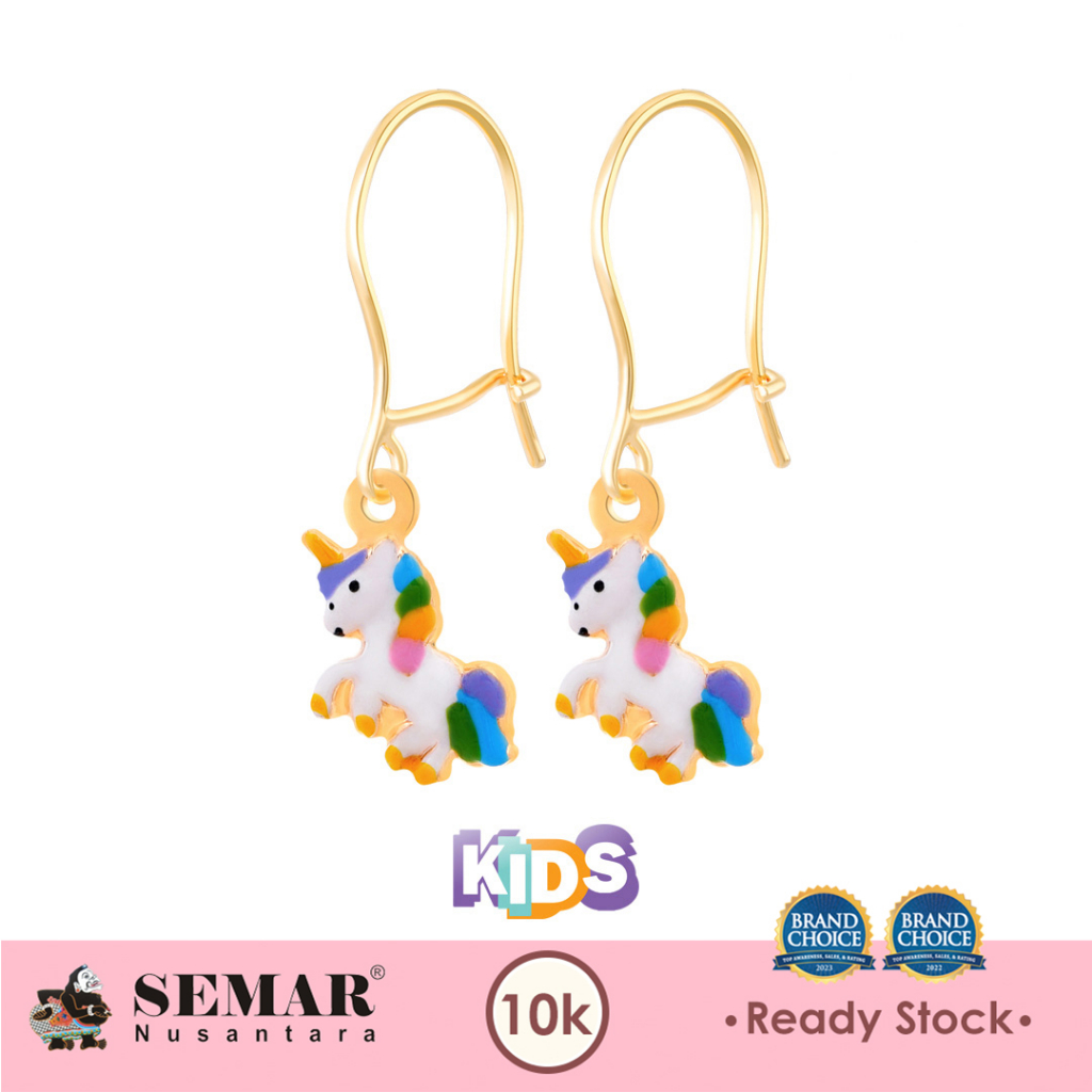 Anting Emas Anak Unicorn Gold 10K Semar Nusantara