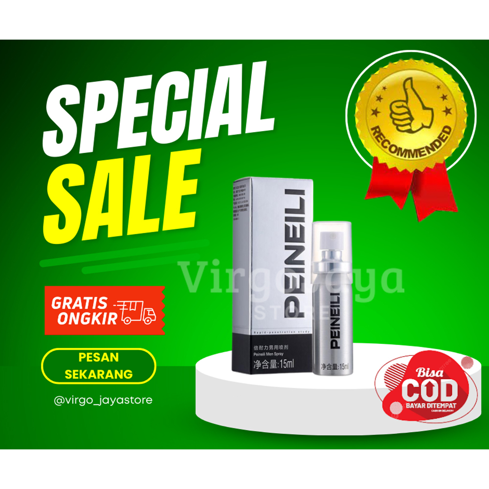 Peineili Delay Spray 1 Botol 15 ml- Peineili Spray Untuk Pria Tahan Lama