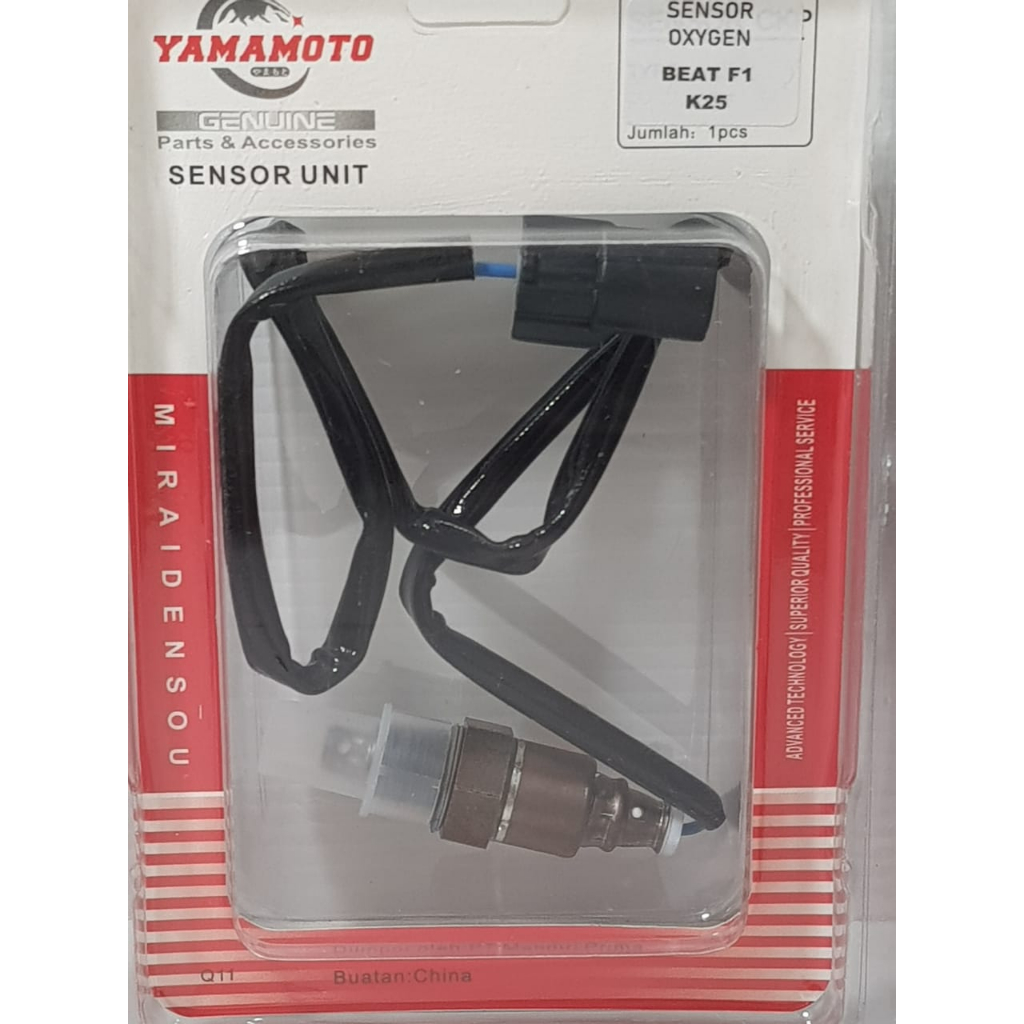Sensor Oksigen K25 Beat Fi Deteksi Pembuangan O2 Sepeda Motor Scoopy, Spacy Yamamoto