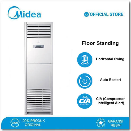 [ PROMO ] Ac Midea 2 Pk MFGB-18CRN1 - Ac Midea 2 Pk Standing Floor - Standard - Free Ongkir