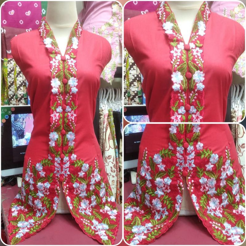 KEBAYA ENCIM MERAH CABE
