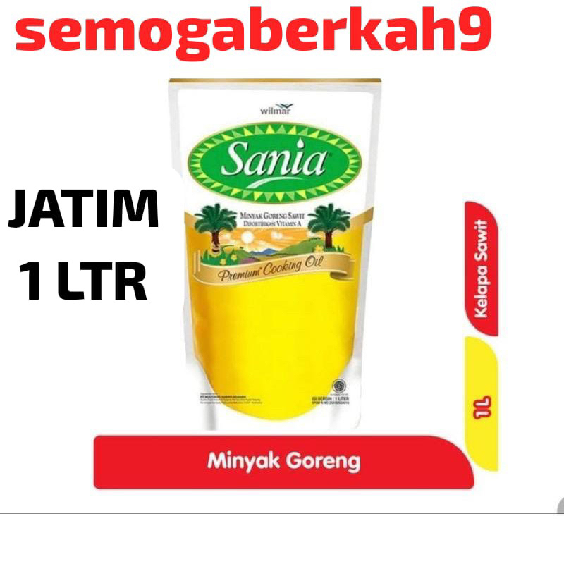 

MINYAK GORENG REFILL KEMASAN 1L SANIA SIDOARJO JATIM