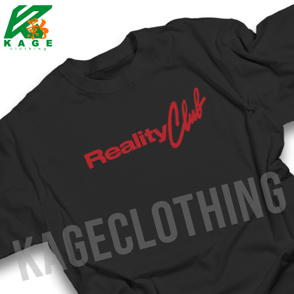 Kaos REALITY CLUB BAND Tshirt baju distro cotton combed 30s UNISEX KAOS BAND MUSIK INDIE JAZZ POP
