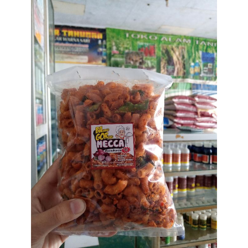 

Makaroni bantet pedas daunjeruk bagormecca 250GR