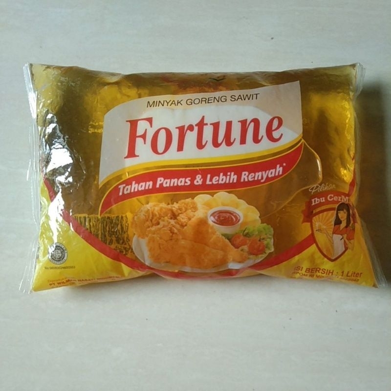 

fortun minyak goreng bantal isi 1 L