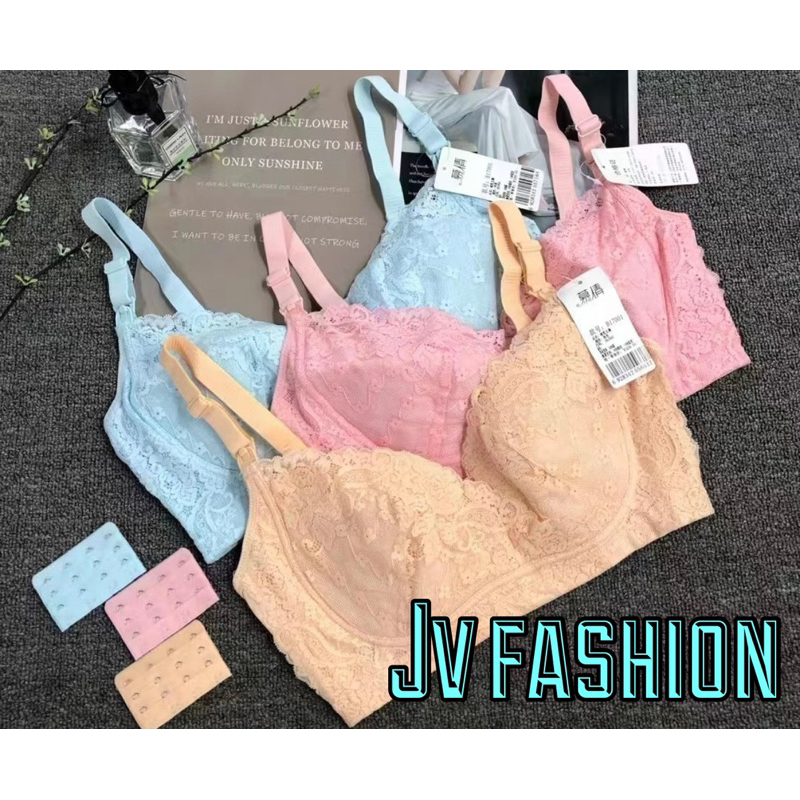 Bra Menyusui Full Brukat , Cup C sudah plus extention bra