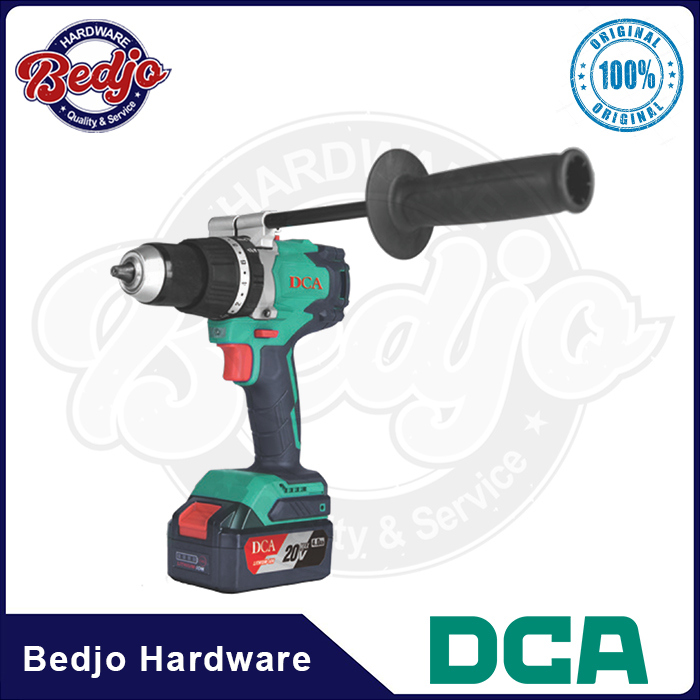 DCA Cordless Brushless Driver Hammer Drill 13mm 20V ADJZ03-13EM