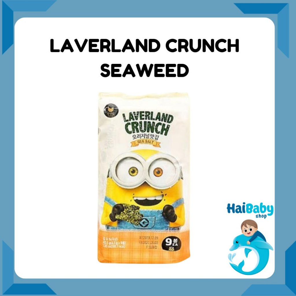 

Laverland Crunch Seasalt [ isi 9 Pack ]