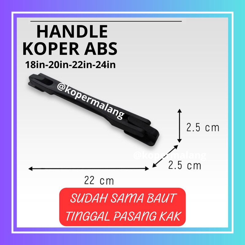 Handel koper , Handle koper, Pegangan koper,  Gagang koper, Sparepart koper