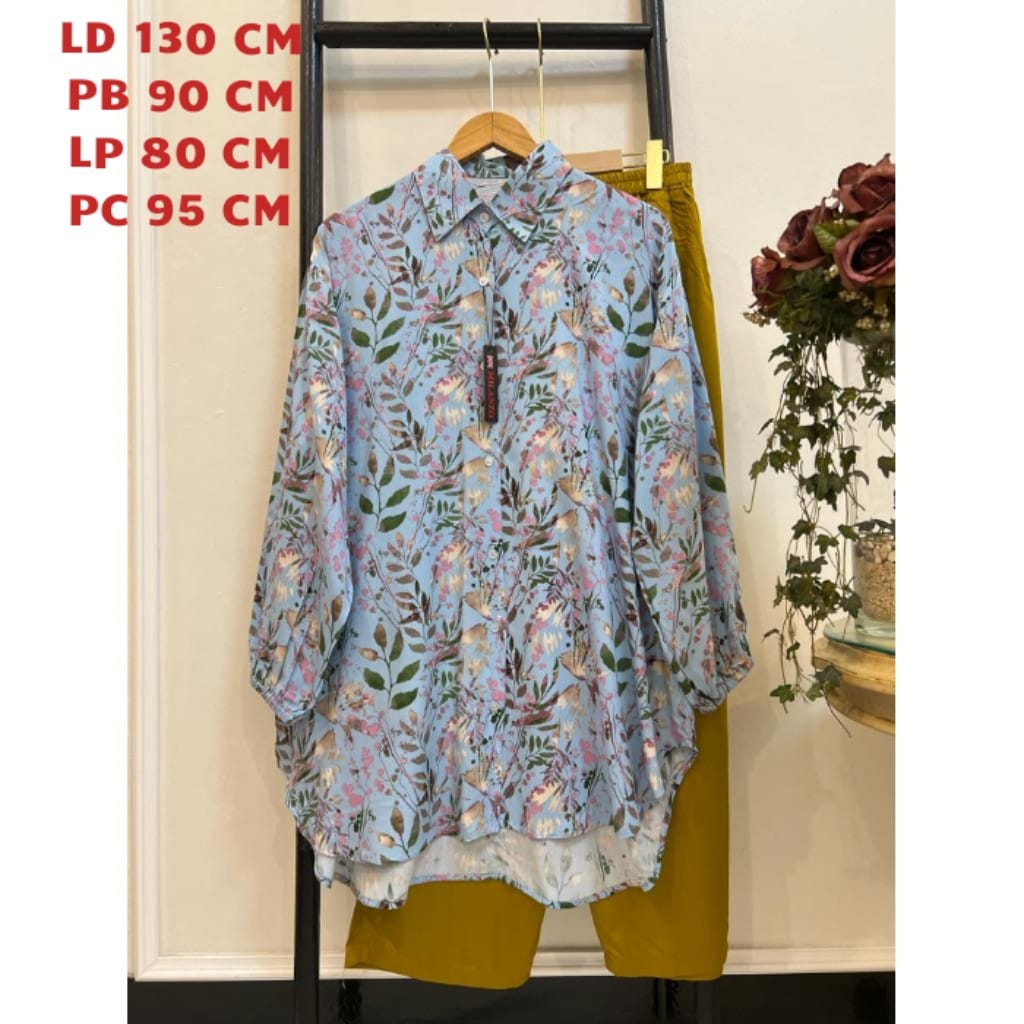 SETELAN JUMBO ADEVA LD 130 / SETCEL JUMBO RAYON ORI / SETCEL WANITA RAYON TWILL PREMIUM