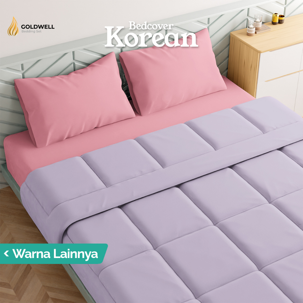 Bedcover Selimut Korea Katun Polos Aesthetic Premium Warna Polos Pastel / Selimut Hangat/ Selimut mo
