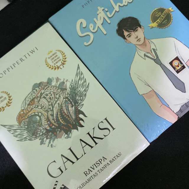 (BACA DESKRIPSI) PRELOVED NOVEL GALAKSI & SEPTIHAN ORI