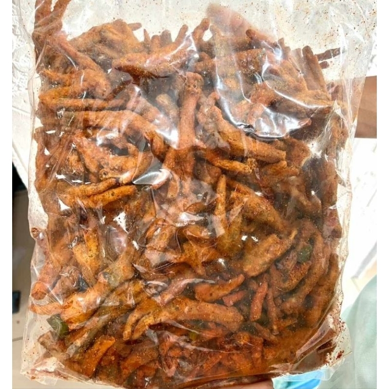 

Ceker Ayam Pedas Daun Jeruk 1kg