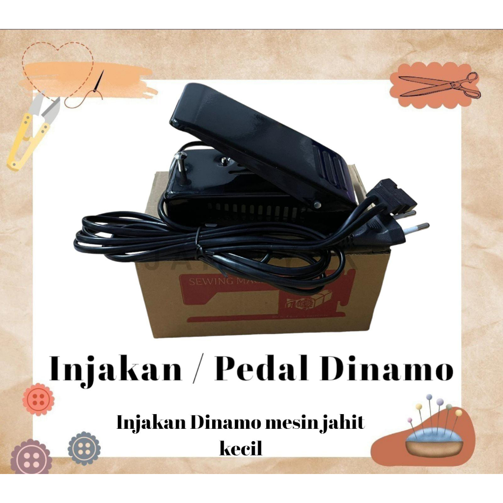 Pedal Dinamo Mesin Jahit Tradisional / Injakan Dinamo Mesin Jahit Tradisional