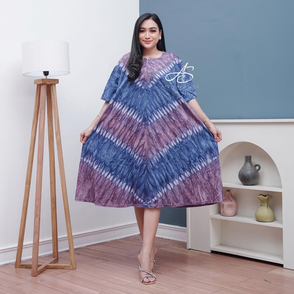 Daster Payung Jumbo Daster Bahan Kaos Daster Payung LD 130 Daster Busui Resleting