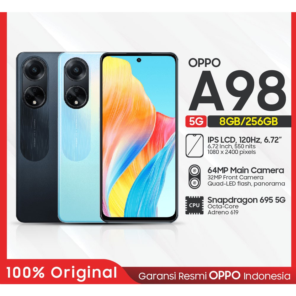 HP OPPO A98 (8GB+256GB)