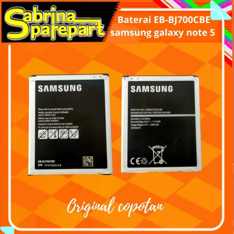 Baterai Samsung Galaxy Note 5 Original Cabutan