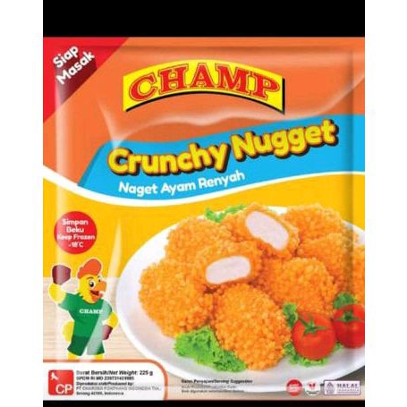 

Naget Champ Chrunchy 250 gram