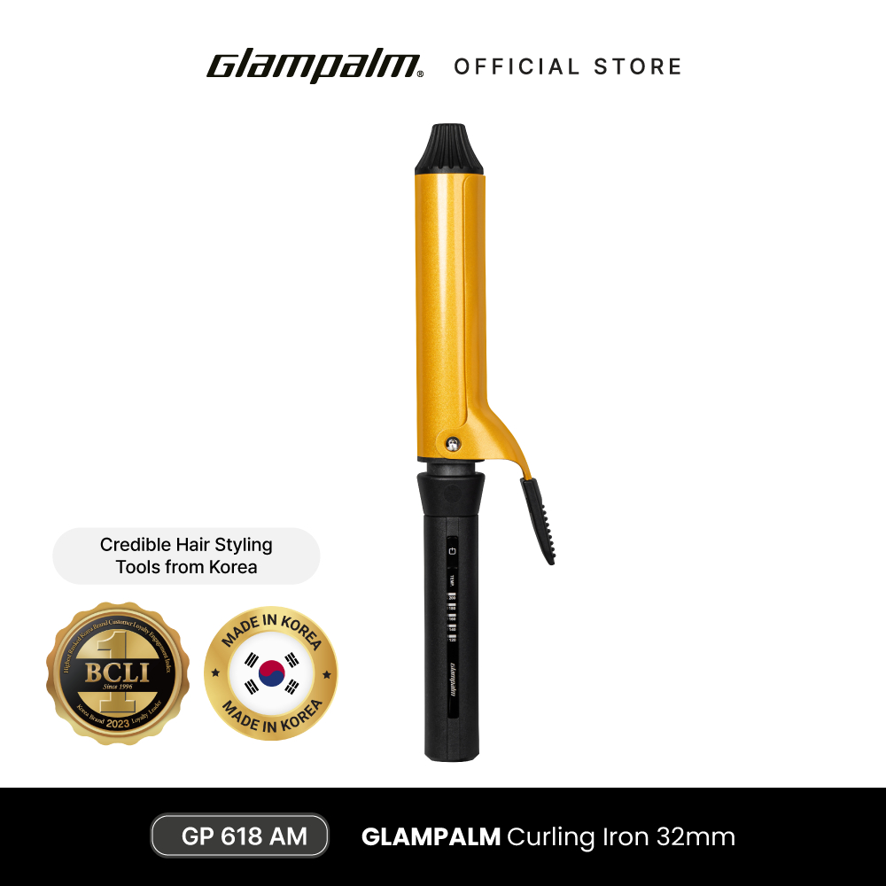 Glampalm Catokan Pengeriting Rambut / Curling Iron GP618AM