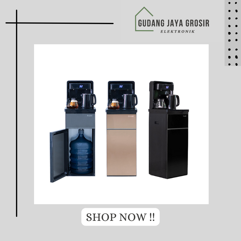 Dispenser Arashi Galon Bawah AMD 02 ( Panas, Dingin & Normal ) - AMD 02