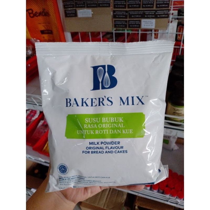 

Bakers mix susu bubuk original untuk kue dan roti 500 gram