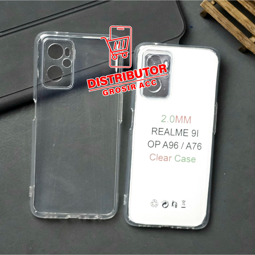 OPPO A76 CLEAR CASE 2.0MM  PREMIUN CASE BENING OPPO A76