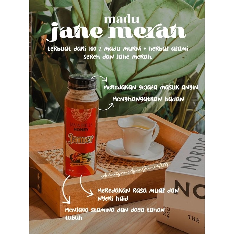 

Mumtaz Javahills Honey Madu Jamer Jahe Merah