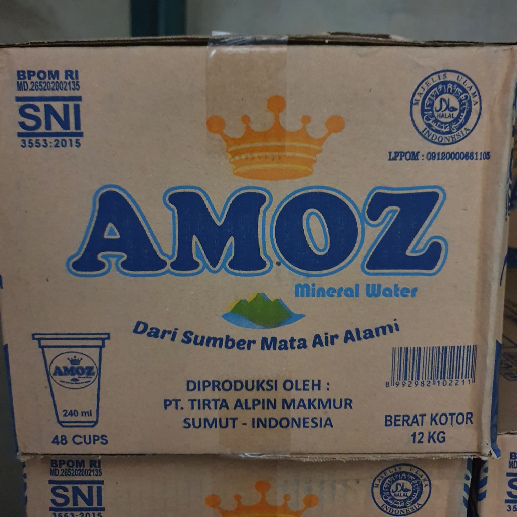 

AMOZ CUP 1 DUS / 1 KARTON (48x240ml)