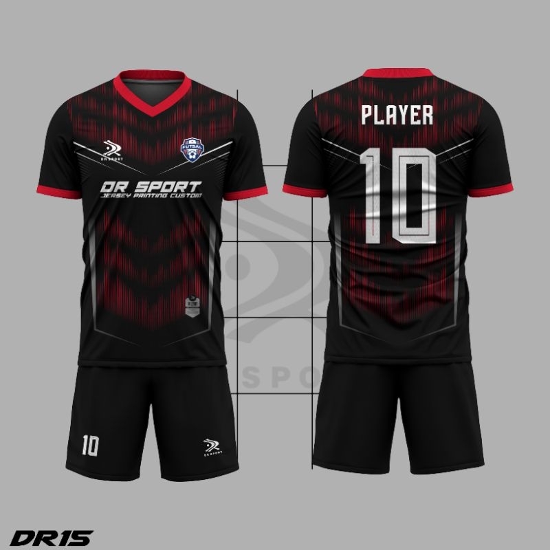 Jersey futsal printing Jersey football printing stelan Jersey Fullprinting Jersey satuan printing