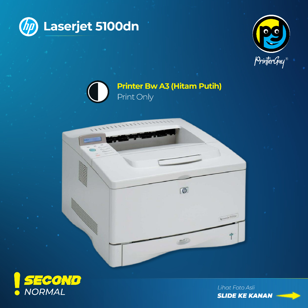 Printer A3 Mono HP LaserJet 5100