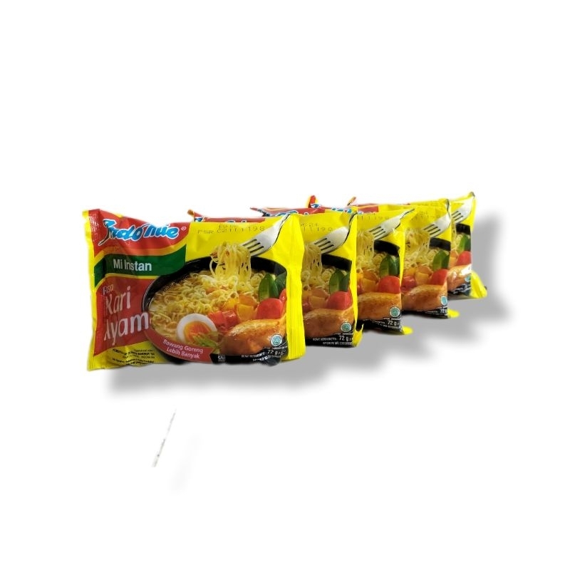 

Indomie kari ayam bundling isi 5