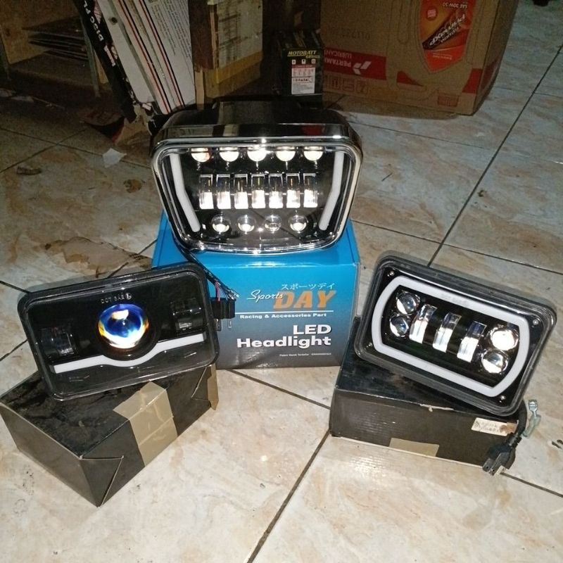 Reflektor Daymaker kotak Lampu Daymaker Kotak