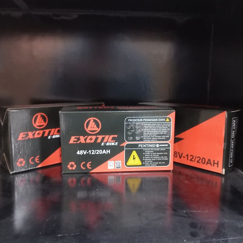 ORIGINAL charger sepeda listrik 48v12/20ah universal cas casan selis super rider original EXOTIC