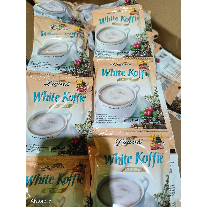 

KOPI LUWAK WHITE COFFE 1RTG