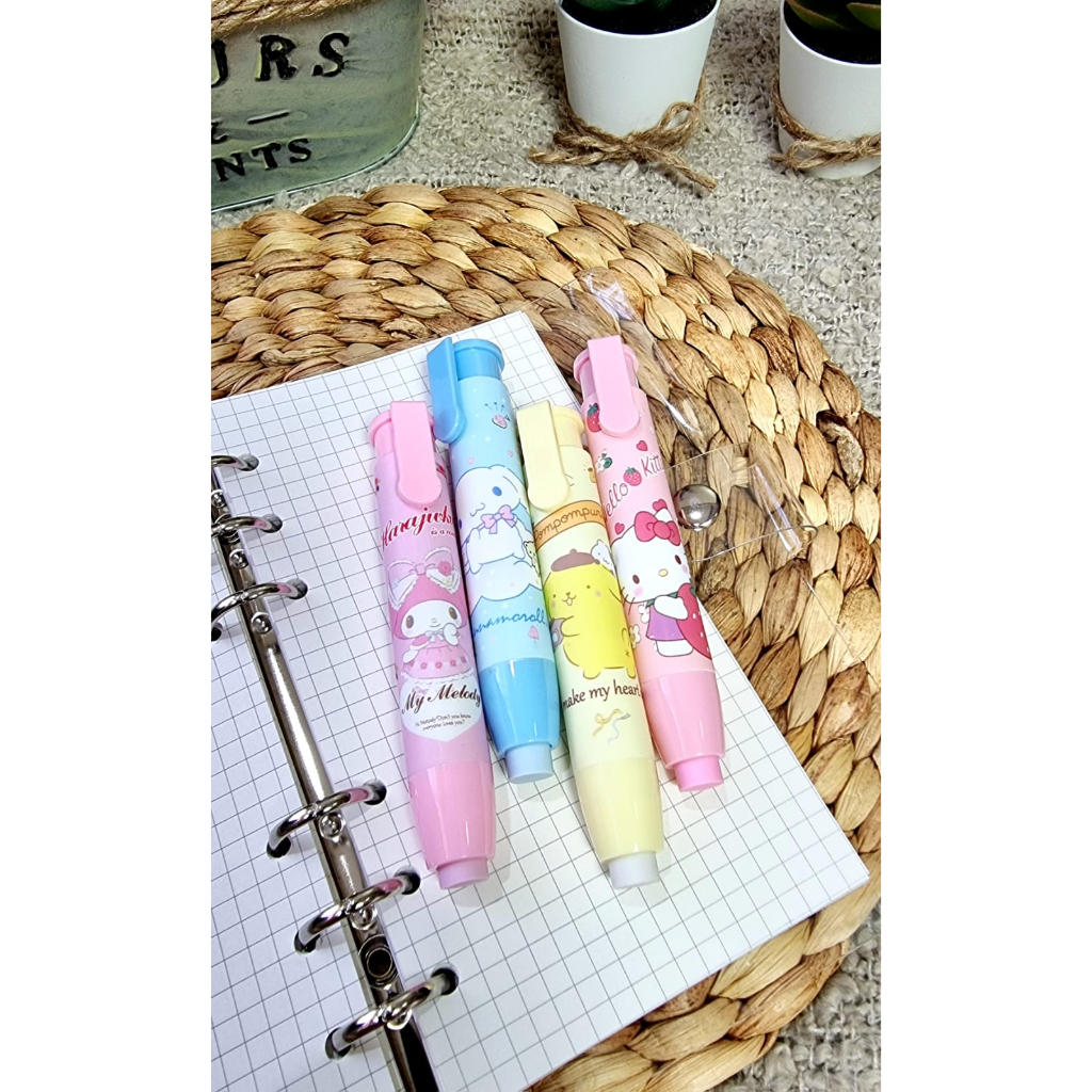 

Penghapus Pensil FREE 2 Pcs Refill Lucu Penghapus Pensil Cute Eraser Pen Karakter
