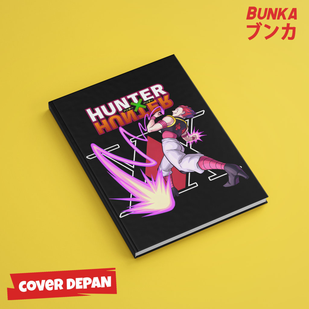 

Note Book Aesthetic Anime Hunter x Hunter Hisoka Design Hardcover A5 Buku Tulis Catatan Notes Agenda Planner Jurnal vintage buku catatan story book kado anniversary valentine cowok cewek murah