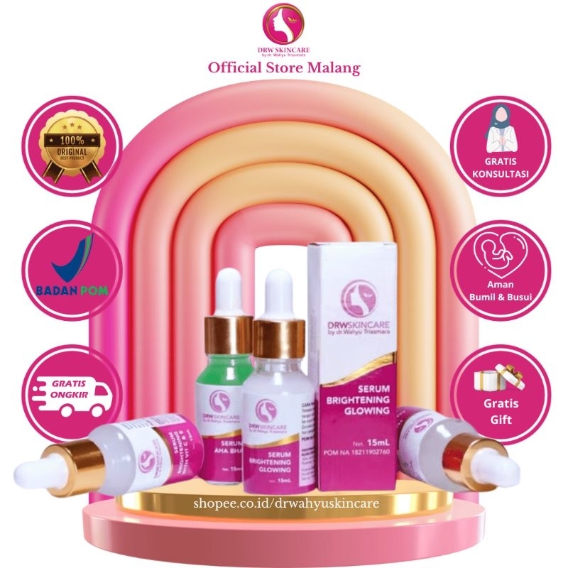 DRW Skincare Serum Series - Serum Glowing - Serum Aha Bha - Serum Scar - Serum vit CE Premium - Seru