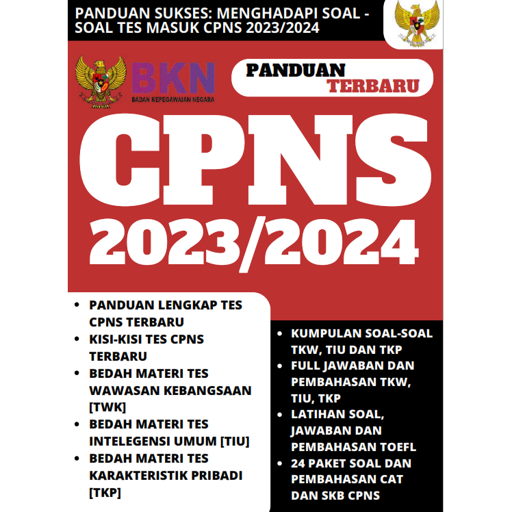 

Panduan Sukses Menghadapi Soal-Soal Tes Masuk CPNS 2023/2024