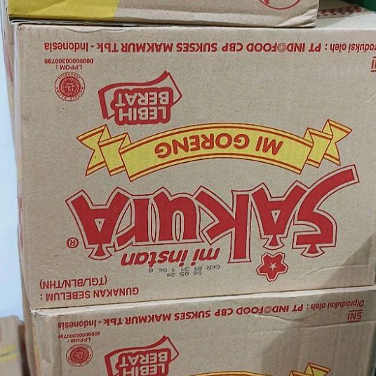 

SAKURA MIE GORENG INSTAN ISI 40 PCS