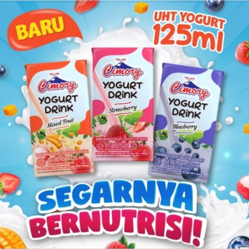 

HA cimory yogurt 125ml ( isi 40 pcs )