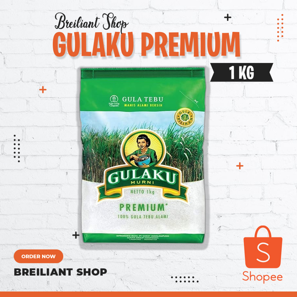 

Gulaku Premium Gula Putih Hijau 1 kg