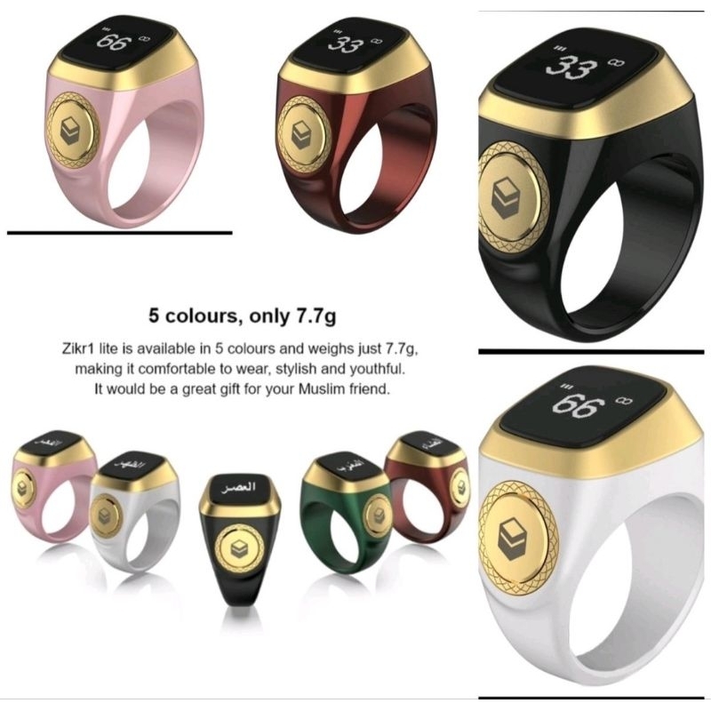 IQIBLA ZIKR RING SMART TASBIH