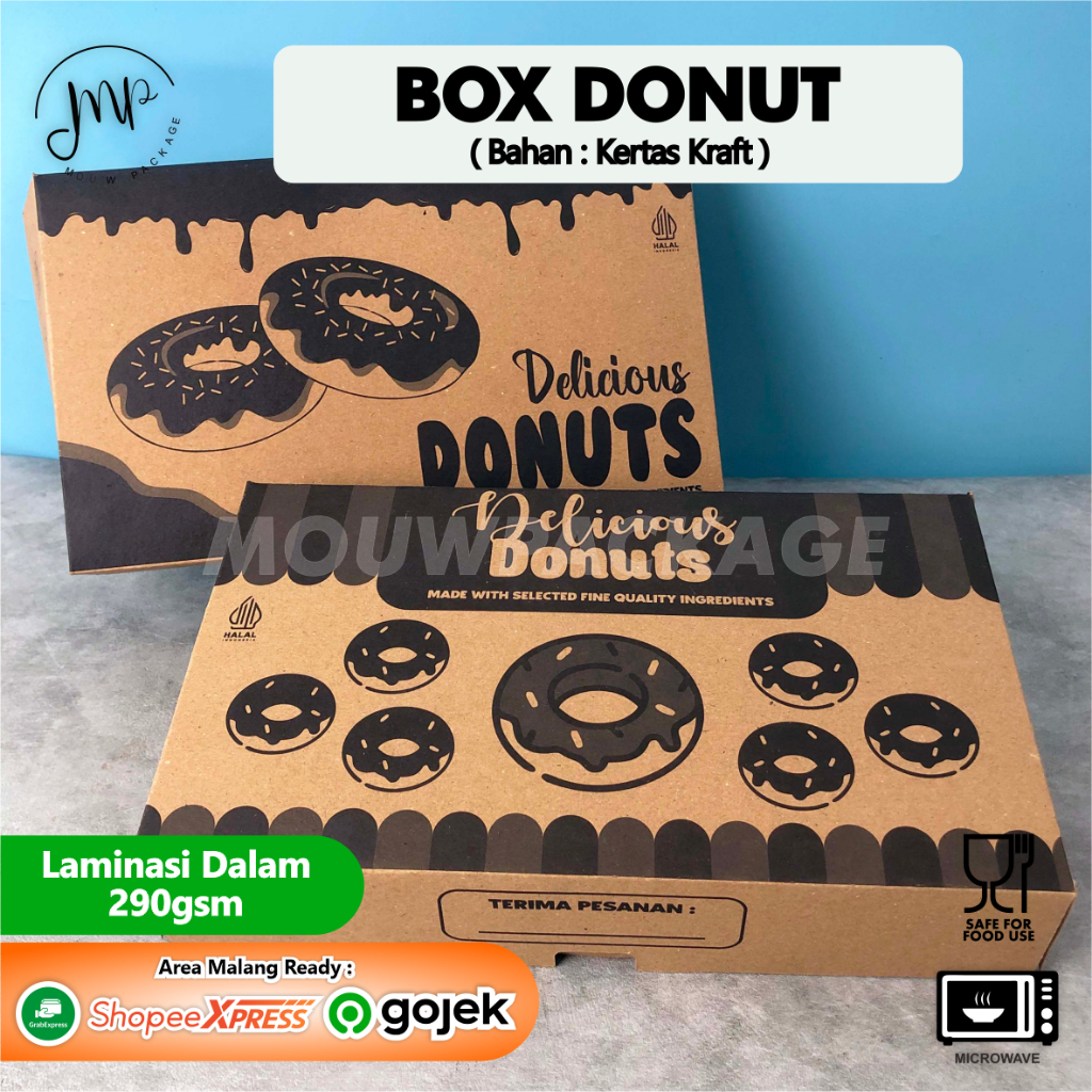 

BOX DONAT / DUS DONAT / KOTAK DONAT / BOX DONAT ISI 6